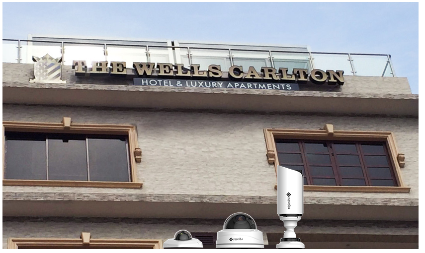 The Hotel of Abuja with Milesight Network Cameras