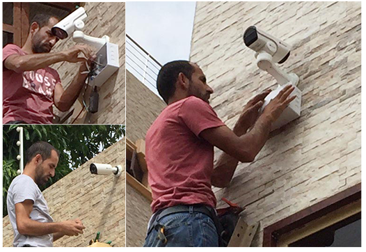 the installation of the Milesight Mini PTZ Bullet Network Cameras.